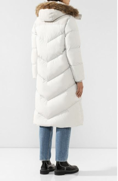 Пуховое пальто Logo Long Parka W (; S; moonstone)
